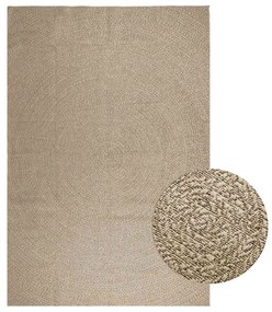 Tappeto Zızur Beige 240x340 Cm Aspetto Iuta Interni Ed Esterni /