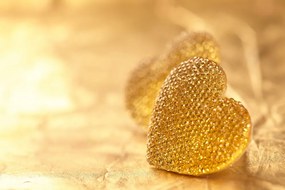 Carta da parati – Cuoricini romantici