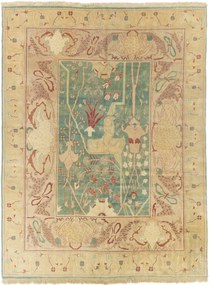 Turkmen Tappeto orientale 370 x 490 (Tacchino) Annodato A Mano