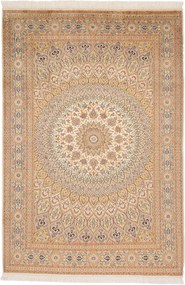 Cashmere Silk Tappeto 190x130 (Indian) Annodato A Mano