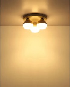 Globo 15999-3D - Plafoniera RAGUSA 3xE27/60W/230V Ø 31,5 cm