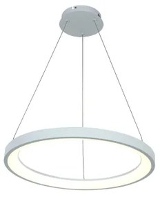 Brilagi - Lampadario a sospensione LED dimmerabile FALCON SLIM LED/42W/230V Ø 50 cm bianco + telecomando