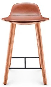 Abalone Stool H65 Nature Oak/Cognac - Eva Solo