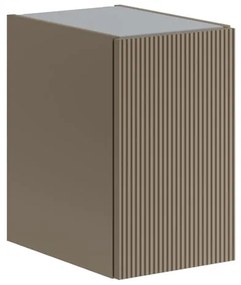 Armadietto bagno a terra Opera 1 anta P 45.5 x L 30 x H 50 cm laccato opaco nocciola