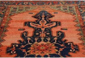 Antik Stilizzato Salmone Blu 175x185 Cm