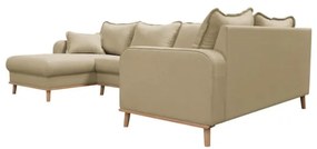 Divano angolare beige (angolo sinistro) Beata - Ropez