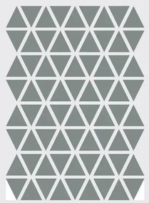 Ferm Living Adesivo murale Mini Triangle - Grau
