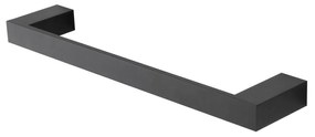 Porta Asciugamani a Parete 35 Cm Feridras "Sky" Nero Opaco