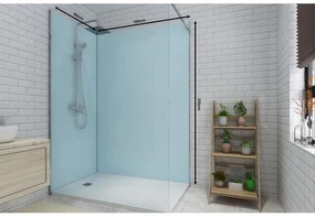 Pannello da parete per il bagno con profili inclusi L. 90 x L. 120 x H. 210 cm - Lotto di 2