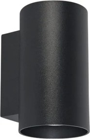 Lampada da parete di design intelligente nera incl. 2 Wifi GU10 - Sandy