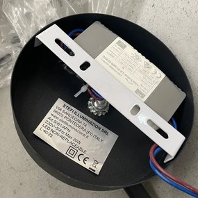 ONLI - Applique a LED TWIST LED/6W/230V 4000K nero