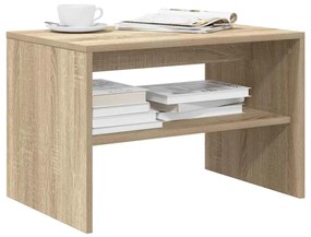 Mobile Porta Tv Rovere Sonoma 60x40x40 Cm İn Legno Multistrato /