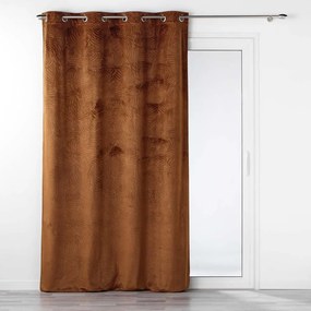 Tenda in velluto marrone 140x240 cm Analia - douceur d'intérieur
