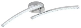 Globo 67169-12IP - Lampadario LED da parete per bagno JULES 2xLED/6W/230V IP44