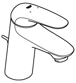 GROHE 23707003 - EUROSTYLE Miscelatore lavabo 163 mm, cromo lucido