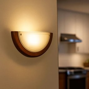 Brilagi - Applique ORBIS 1xE27/60W/230V 30 cm, finitura pino