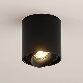 Faretto a soffitto Walza Arcchio, dimmerabile, Nero, Corridoio, Alluminio, Moderno, Plafoniera
