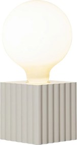 Piede di lampada grigio chiaro 10 cm Box - Star Trading