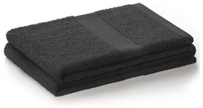 Asciugamano da bagno grigio scuro Charcoal, 70 x 140 cm Bamby - DecoKing