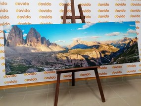 Quadro su tela – Vista spettacolare dalle montagne