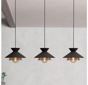Eglo 43886 - Lampadario a sospensione con filo GRIZEDALE 3xE27/40W/230V