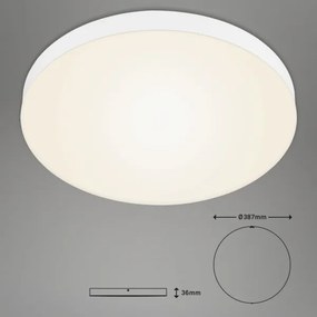 Briloner 7068-016-Plafoniera LED FLAME LED/24,5W/230V 3000K diametro 38 cm bianco
