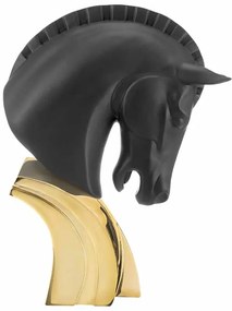 BONGELLI PREZIOSI Statua cavallo stilizzato Collezione modern animal h 30