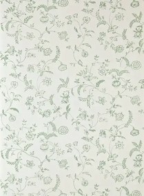 Farrow & Ball Carta da parati Uppark - White Tie/ Suffield Green