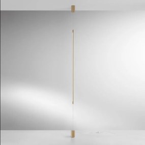 Lampada da terra Gravity dorato  H 140cm  1728 LUMEN