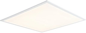 Pannello LED da incasso bianco quadrato con LED 3000K - 6500K con dip switch - Seagal