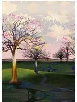 Christian Lacroix Wandbild Avant Le Mistral - Cypres