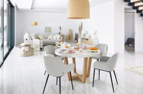 Kave Home - Coperta Augustina marrone 125 x 150 cm