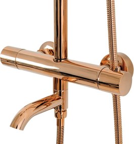 Set doccia con termostato REA Lungo Copper