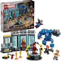 Laboratorio Iron Man Sala Armature Lego Marvel