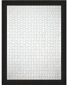 Cornice per puzzle nero lucido per foto da 100x140 cm