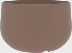 Vaso per piante e fiori URBANO ACAYA in polietilene tortora H 56 cm Ø 84 cm