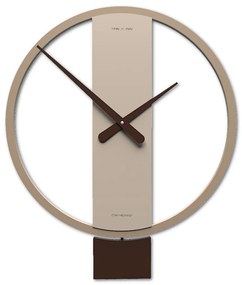 CALLEADESIGN Orologio a pendolo Kurt cioccolato