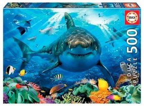 Puzzle White Shark Educa (500 pcs)