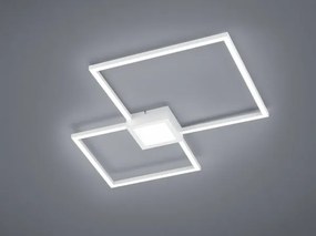 Plafoniera hydra led doppio quadrato + luce centrale dimmerabile  6...