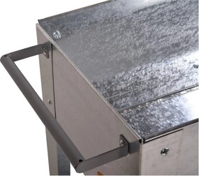 Cassetta rialzata per coltivazione con rotelle Lavandia - Garden Pleasure