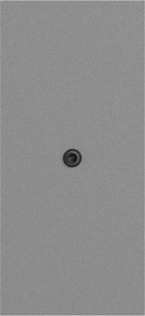 Applique Rettangolare 2xGU10 con Sensore Crepuscolare IP65 - Grigia