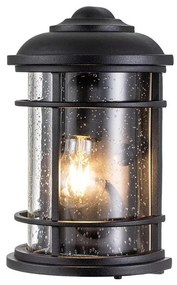 Applique classico chic da esterno FE-LIGHTHOUSE-7-BLK nero IP44 1X E27 ELSTEAD