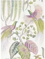 Sanderson Carta da parati Bird of Paradise - Orchid