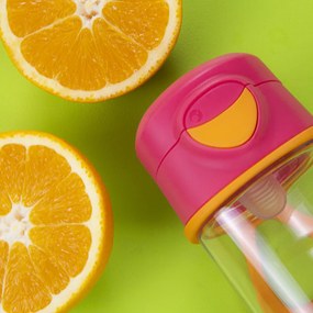 Bottiglia Sport 450 ml – rosa/arancione