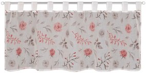 Tenda sottile bianca/rosa 135x45 cm Rose – Sehlbach