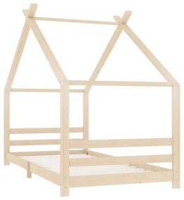 Giroletto per Bambini in Legno Massello di Pino 90x200 cm