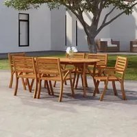 Tavolo da Giardino 200x90x75 cm Legno Massello di Acacia 363307