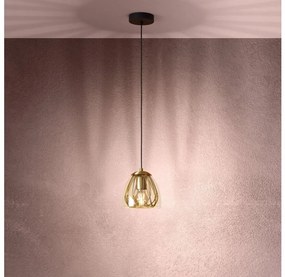 Eglo 390037 - Lampadario a sospensione con filo JAZMINIA 1xE27/40W/230V oro