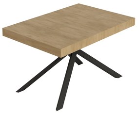 Itamoby Tavolo allungabile 90x130/234 cm Niket quercia natura gambe antracite