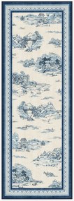 Passatoia a pelo corto lavabile Provence Toile